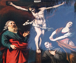 “Crocifisso e Santi” di Niccolò Azzi<br> un  tesoro nascosto in Garfagnana