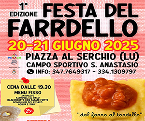 Gastronomia e divertimento a Piazza al Serchio con la Festa del Farrdello