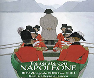 Le tre serate napoleoniche verteranno su Monete e banconote, Canti e musiche e Giardini e botanica