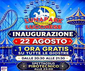 Luci, giostre e fuochi d’artificio: torna il Luna Park del Settembre Lucchese