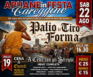 Careggine torna al Medioevo: dopo il Palio di Tiro della Forma una notte fra streghi e giullari 