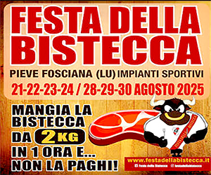 Due chili di bistecca in un’ora: a Pieve Fosciana torna la sfida per grandi appetiti