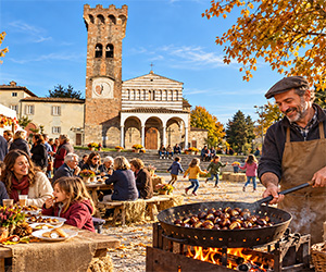 Lucchesia, ottobre profuma di castagne: le feste dove gustare caldarroste, necci e vin brulé