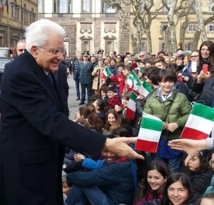 Il Presidente Sergio Mattarella apprezza la cucina lucchese